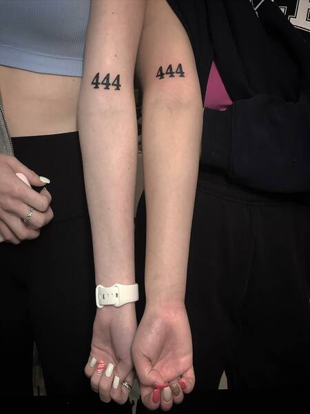 Best Friend 444 Tattoos