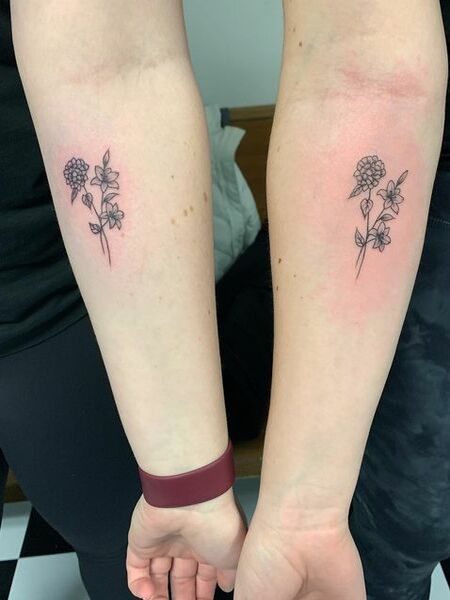 Best Friend Forearm Tattoos