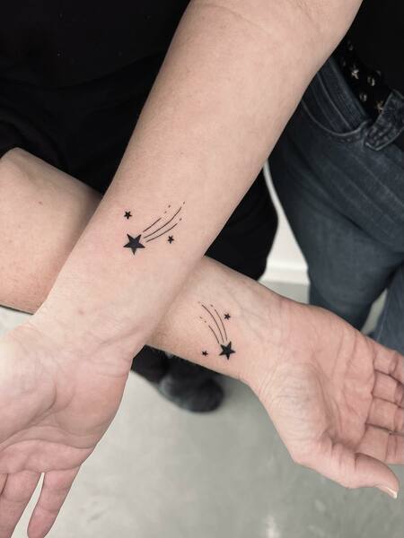 Best Friend Star Tattoos