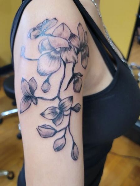 Black Orchid Tattoo