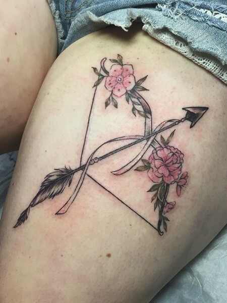 Bow And Arrow Tattoo