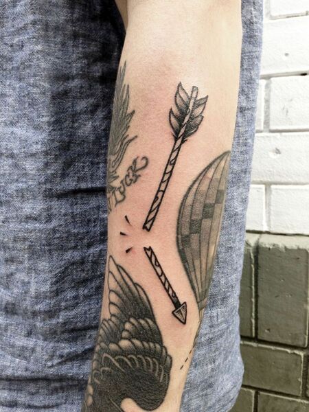 Broken Arrow Tattoo