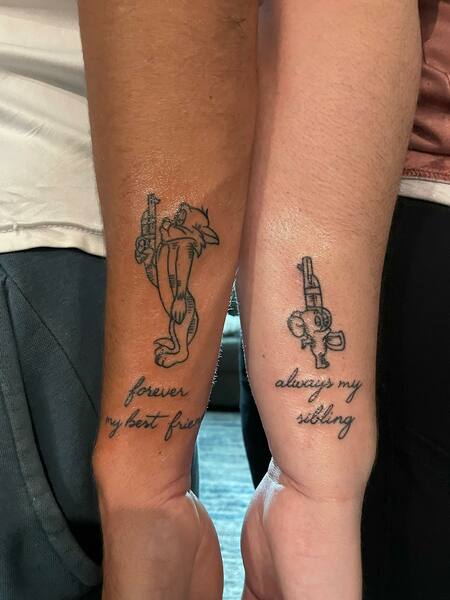 Brother and Sister Tattoo