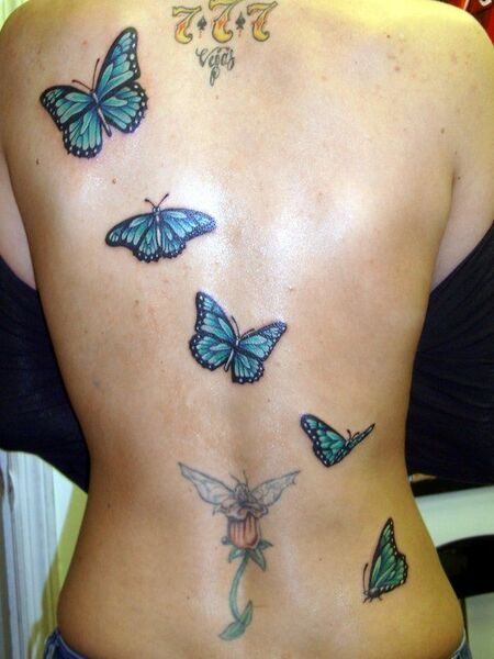 Butterfly Back Tattoo