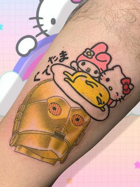 C 3PO Tattoo