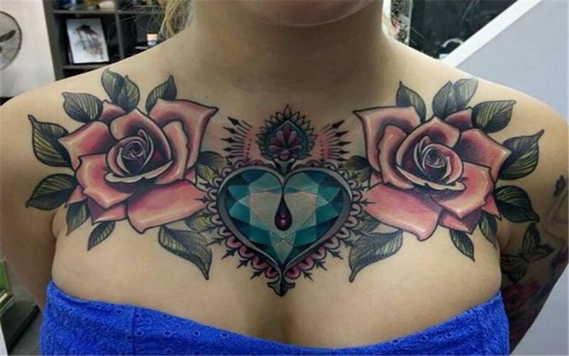 Chest Tattoos For Women
