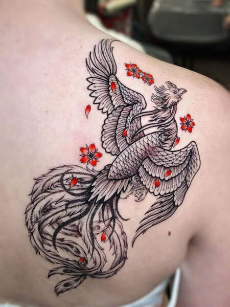 Chinese Phoenix Tattoo