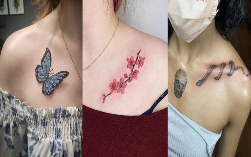 Collarbone Tattoos