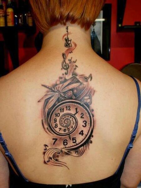 Cool Back Tattoo