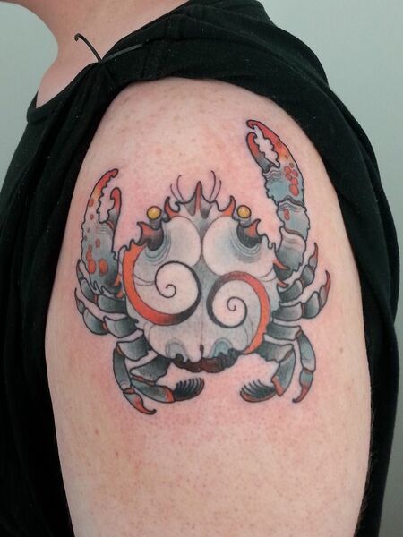 Crab Tattoo