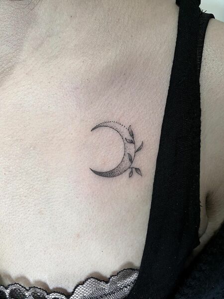 Crescent Moon Tattoo