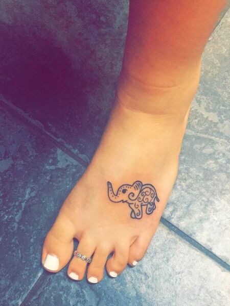 Cute Foot Tattoo