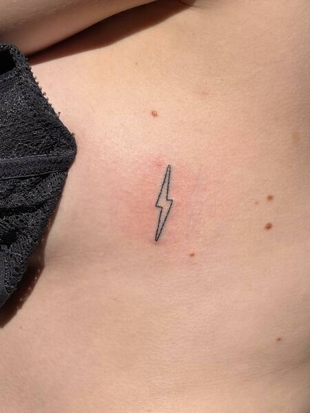 Cute Stick And Poke Tattoo