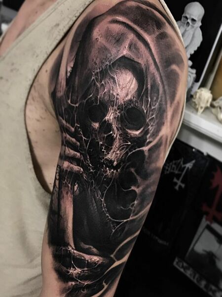 Death Skull Tattoo