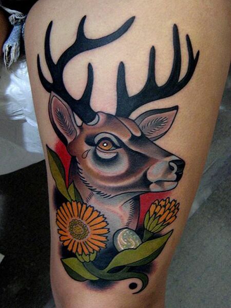 Deer Tattoo