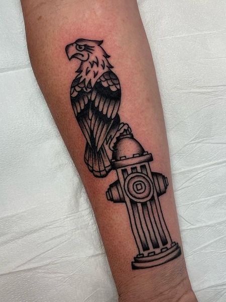 Eagle Forearm Tattoo