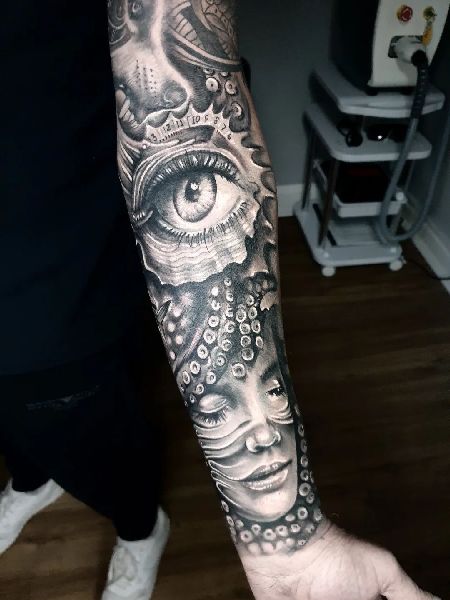 Eye Forearm Tattoo