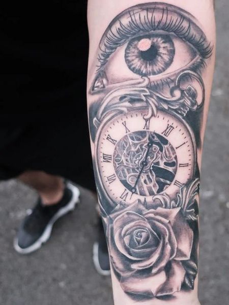 Eye Tattoo on the Arm