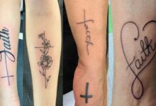 Faith Cross Tattoos