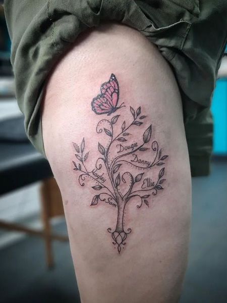 Family Tree Tattoo 1