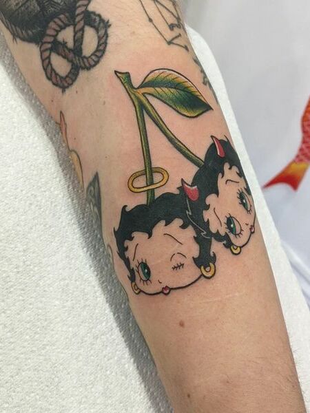 Fun Betty Boop Tattoo