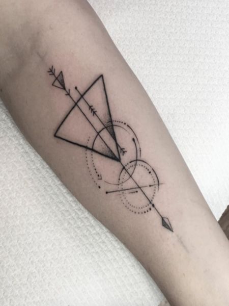 Geometric Arrow Tattoos