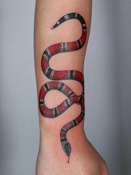 Gucci Snake Tattoo