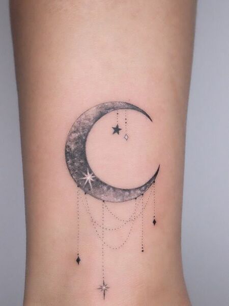 Half Moon Tattoo