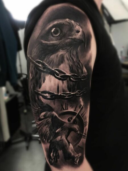 Hawk Tattoo