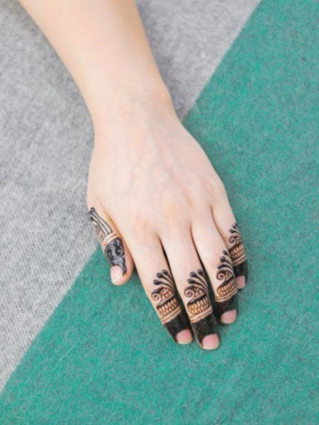 Henna Finger Tattoo