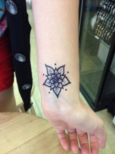 Henna Wrist Tattoo