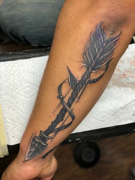 Indian Arrow Tattoo