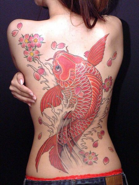 Japanese Back Tattoos