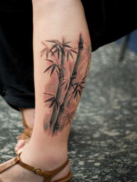 Japanese Bamboo Tattoo