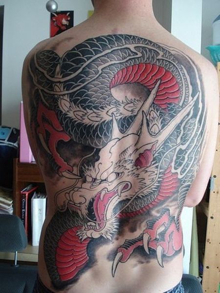 Japanese Dragon Tattoo