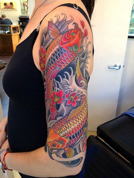 Japanese Koi Tattoo