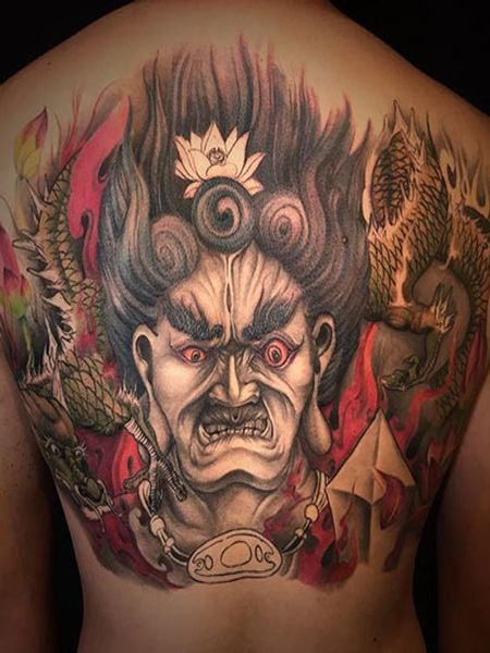 Japanese Ogre Tattoo