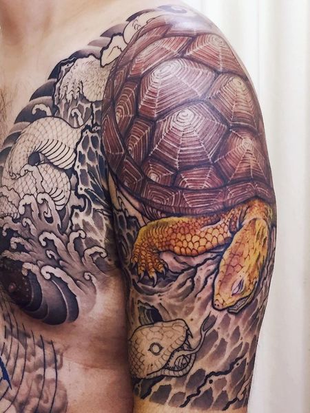 Japanese Turtle Tattoo