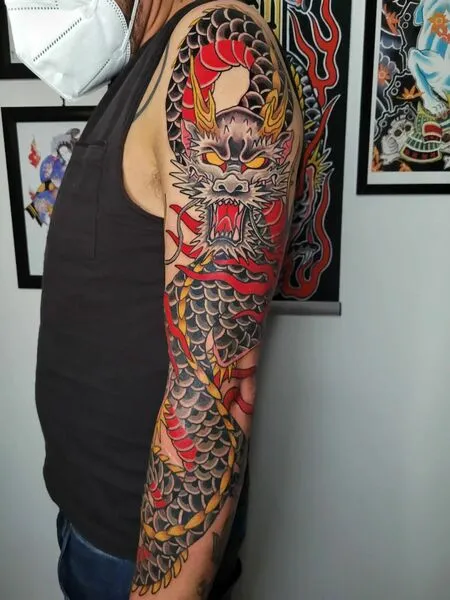Japenese Sleeve Tattoo