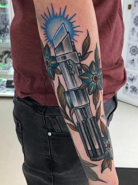 Jedis weapon tattoo