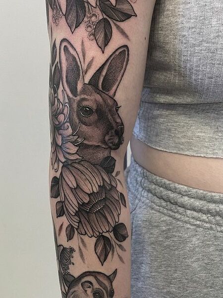 Kangaroo Tattoo