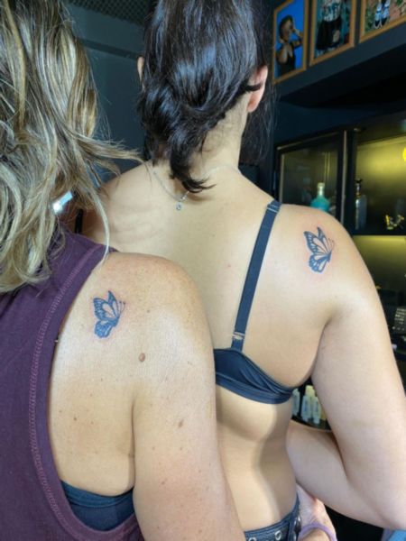 Matching Mother Daughter Tattoo