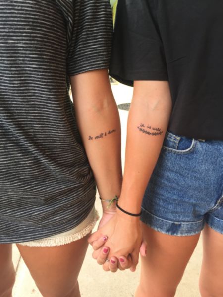 Meaningful Sister Tattoo