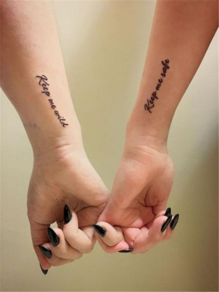 Matching Sister Tattoos