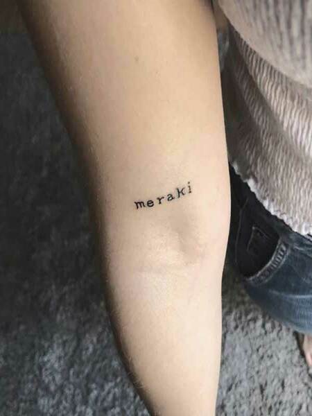 Meaning of Meraki Tattoos