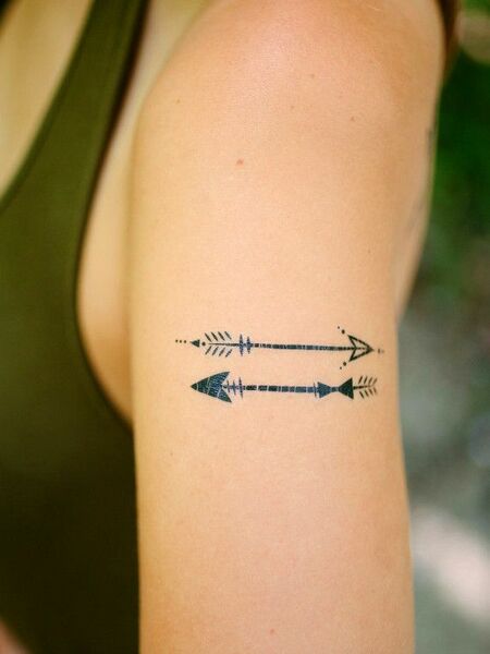 Meaningful Arrow Tattoo