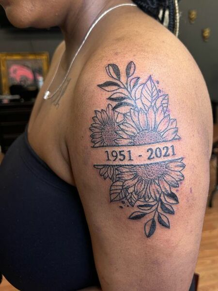 Meaningful Half Sleeve Tattoo
