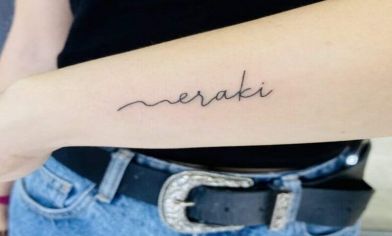 Meraki Word Tattoo Tips