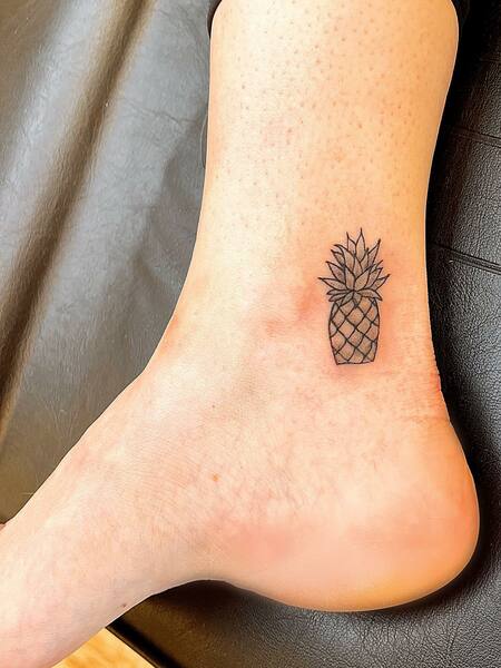 Minimalist Ankle Tattoo