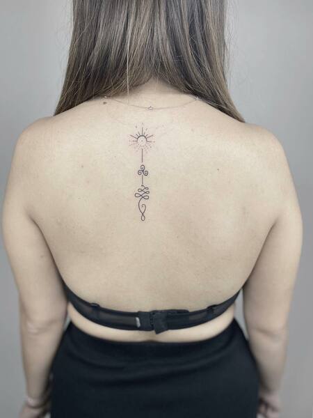 Minimalist Back Tattoos